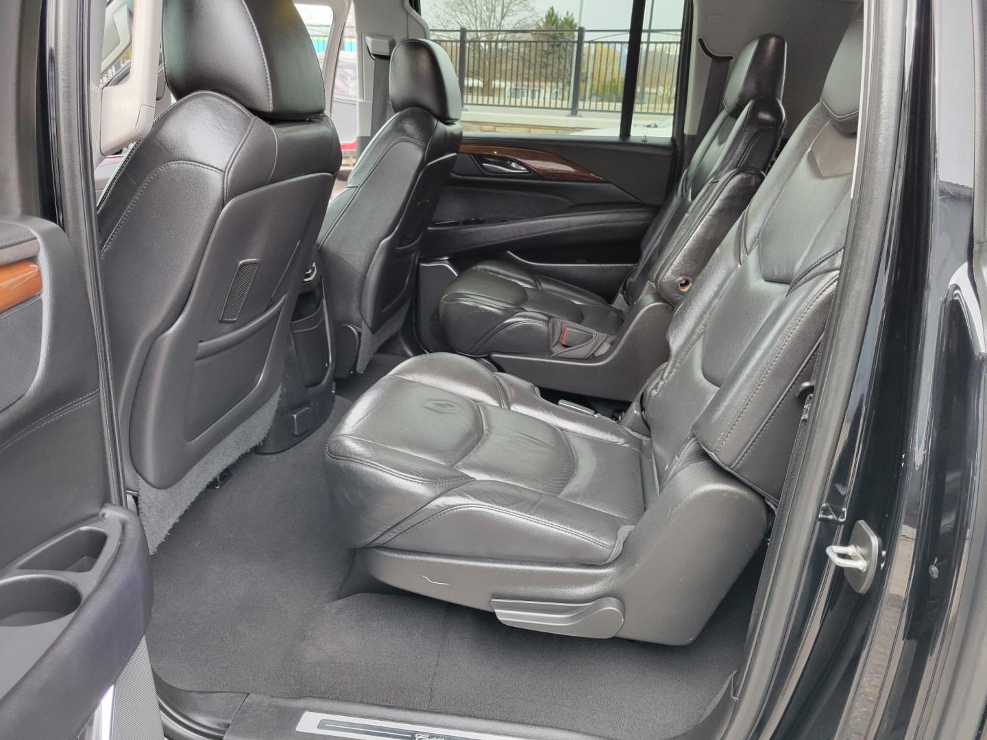 2018 Black /Black Cadillac Escalade ESV (1GYS4HKJ4JR) with an 6.2L V8 engine, 10 Speed Auto transmission, located at 450 N Russell, Missoula, MT, 59801, (406) 543-6600, 46.874496, -114.017433 - Photo#19